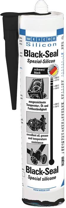 Spezialsilikon Black-Seal schwarz 310 ml Kartusche WEICON 12 Kartuschen