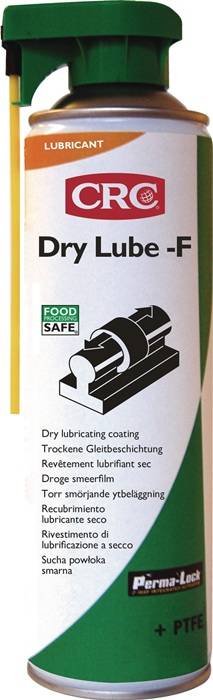 Trockenschmierstoff DRY LUBE-F weiß NSF H1 500 ml Spraydose CRC 12 Dosen