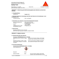 Polyurethandichtstoff Sikaflex®-221 300 ml stahlgrau Kartusche SIKA Polyurethandichtstoff Sikaflex®-221 300 ml stahlgrau Kartusche SIKA