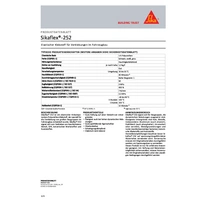 Konstruktionsklebstoff Sikaflex®-252 weiß 300 ml Kartusche SIKA Konstruktionsklebstoff Sikaflex®-252 weiß 300 ml Kartusche SIKA