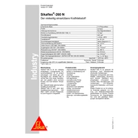 Konstruktionskleber Sikaflex®-260 N schwarz 300 ml Kartusche SIKA Konstruktionskleber Sikaflex®-260 N schwarz 300 ml Kartusche SIKA