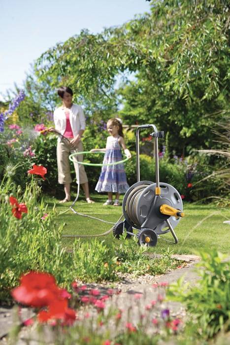 Schlauchwagen 2434 Anschl.-Gew.16mm 5/8 Zoll PVC HOZELOCK