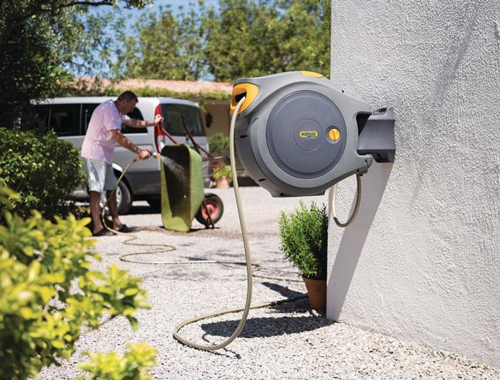 Wandschlauchhalter Auto Reel 30 Flowmax B.66cm HOZELOCK