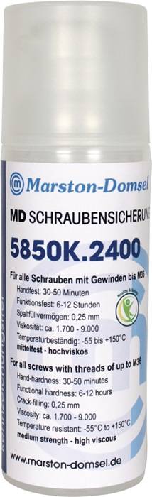 Schraubensicherung 50g mf.hochvikos blau Pumpdosierer MARSTON 20 Stück
