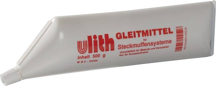 Gleitmittel weiß Einsatzgebiet f.Steckmuffensysteme 500ml Tube ULITH 24 Tuben