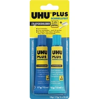 2K-Epoxidharzklebstoff PLUS SCHNELLFEST 35g farblos Tube UHU 2K-Epoxidharzklebstoff PLUS SCHNELLFEST 35g farblos Tube UHU