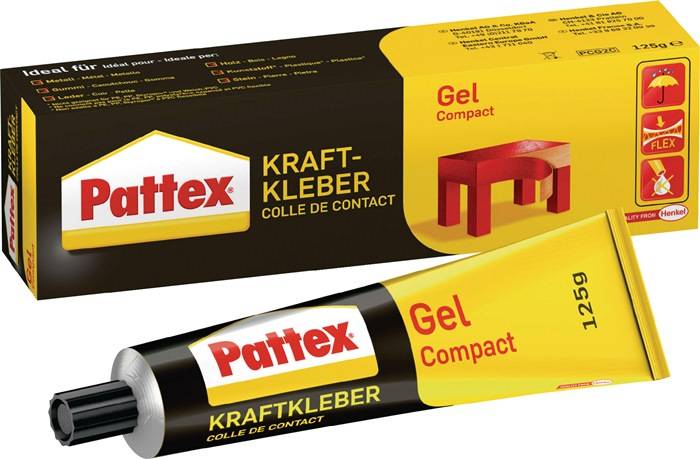 Kraftkleber Gel Compact -40GradC b.+70GradC 125g Tube PATTEX 12 Tuben
