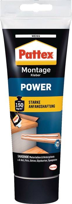 Montagekleber POWER weiß 250g Tube PATTEX 12 Tuben
