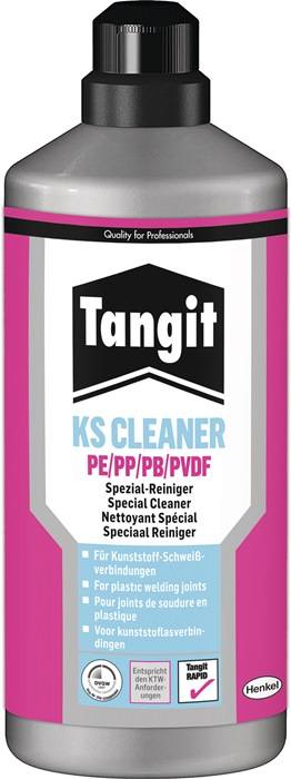 Spezialreiniger PE/PP/PB/PVDF 1 Liter Dose TANGIT 8 Dosen