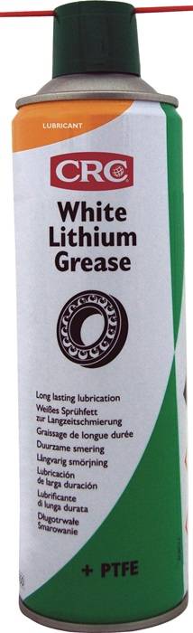 Sprühfett WHITE LITHIUM GREASE weiß 500 ml Spraydose CRC 12 Dosen