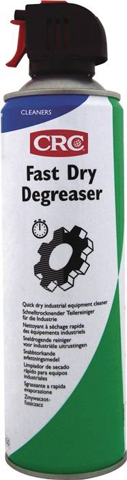 Universalreiniger FAST DRY DEGREASER 500 ml Spraydose CRC 12 Dosen