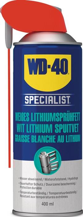 Lithiumsprühfett 400ml cremefarben NSF H2 Spraydose WD-40 SPECIALIST 12 Dosen