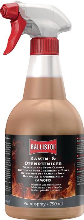 Kamin- u.Ofenreiniger KAMOFIX 750 ml Sprühflasche BALLISTOL 6 Stück