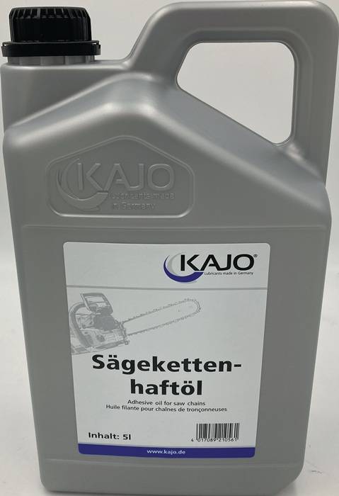 Sägekettenhaftöl 100-130 mm²/s (bei 40GradC) 5l Kanister KAJO