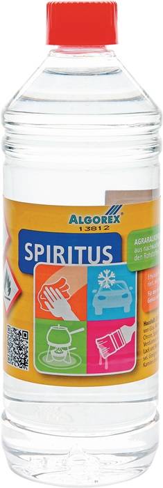 Brennspiritus 1l Flasche ALGOREX 12 Stück