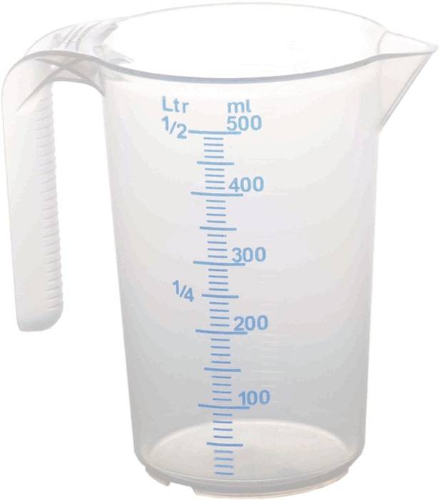 Messbecher 0,5l PP MAX4CAR