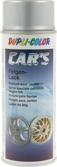 Felgensilber CAR´s Alu silber glänzend 400 ml Spraydose DUPLI-COLOR 6 Dosen