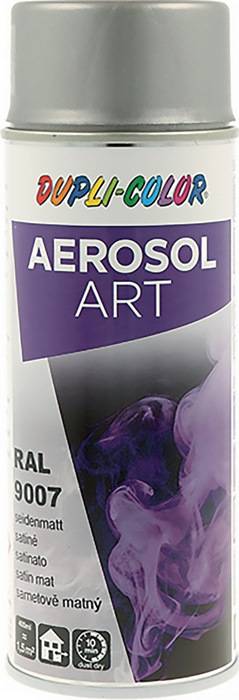 Buntlackspray AEROSOL Art graualuminium seidenmatt RAL 9007 400ml Spraydose 6 Dosen