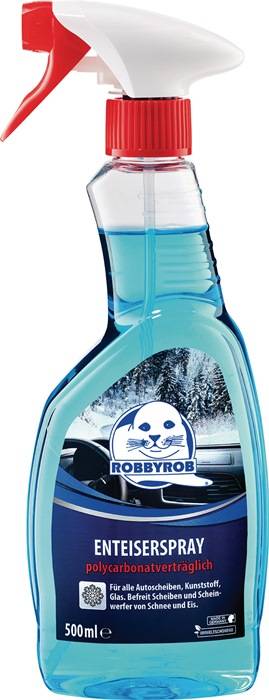 Scheibenenteiser 500ml Sprühflasche ROBBYROB 12 Stück