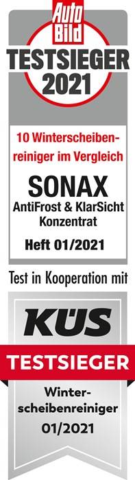 Scheibenreiniger AntiFrost+KlarSicht Konzentrat 5l Kanister SONAX