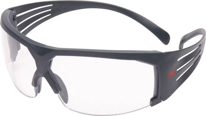 Schutzbrille SecureFit™-SF600 EN 166 Bügel grau,Scheibe klar PC 3M