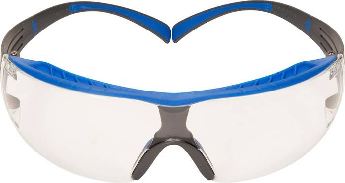 Schutzbrille SecureFit SF401 EN 166 Bügel blau/grau,Scheibe klar PC 3M
