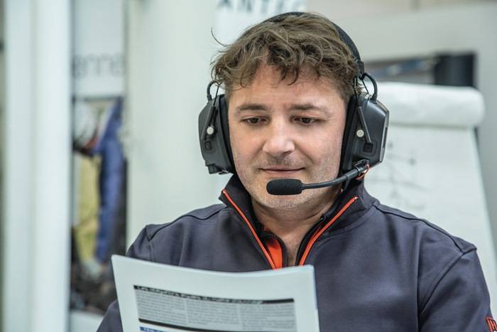 Kapselgehörschutz Sync Wireless Impact Schwanenhalsmikrofon