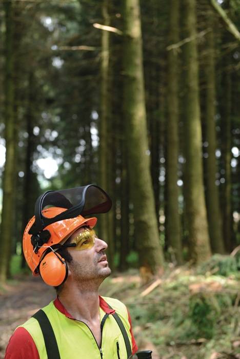 Gesichts-/Gehörschutzkombination G5V5CH51 Netzvisier VA EN 1731 EN 352-1-3 3M