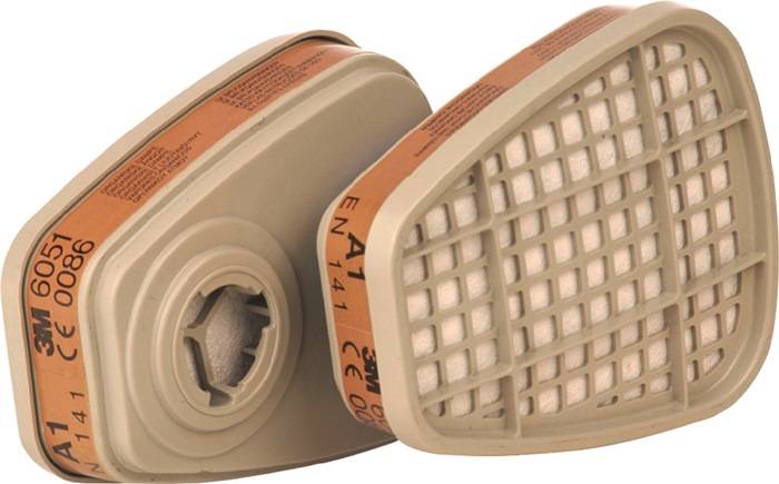 Gasfilter 6051 EN143:2000 A1 f.Ser.6000 3M