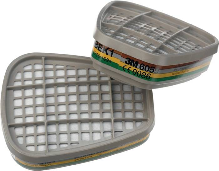 Kombinationsfilter 6059 A1 B1 E1 K1 EN 141 f.Ser.6200+6800+7502 3M