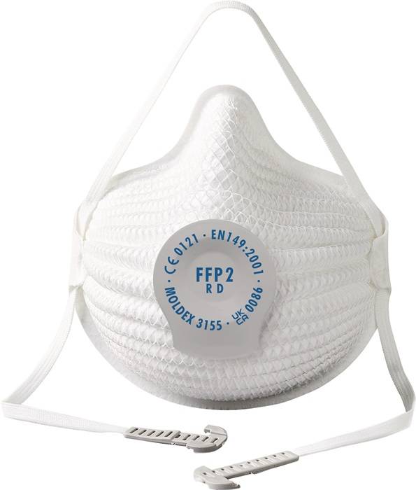 Atemschutzmaske AIR 315501 FFP2/V NR D m.Ausatemventil 10St./KT MOLDEX