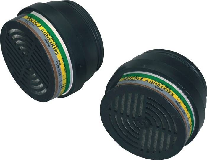 Mehrbereichskombifilter 200 A1B1E1K1-P3R D EKASTU 4 Stück