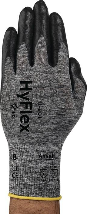 Handschuhe HyFlex 11-801 Gr.10 grau/schwarz EN 388 PSA II 12 Paar