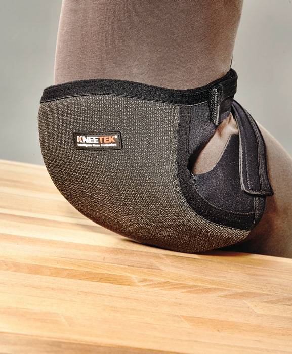 Knieschoner KevProSoft DIN/EN14404 univ.schwarz waschbar 30GradC KNEETEK