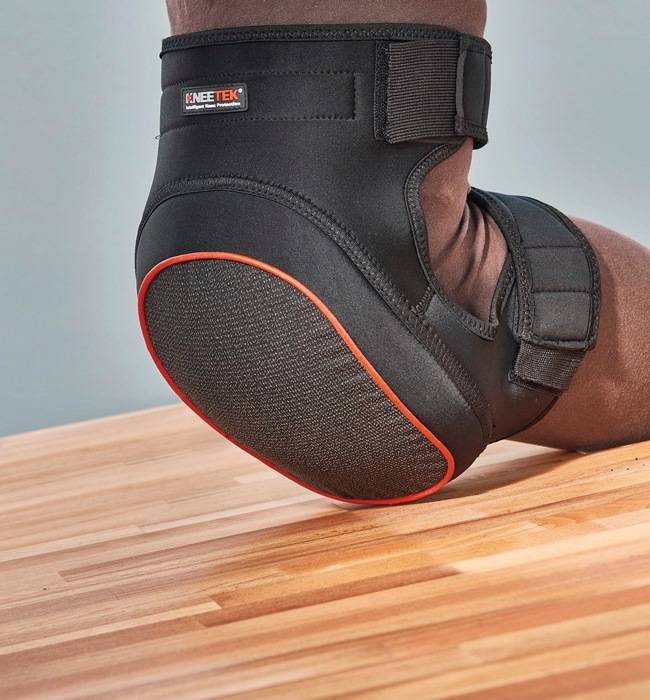 Knieschoner KevSafeSoft DIN/EN14404 univ.schwarz waschbar 30GradC KNEETEK