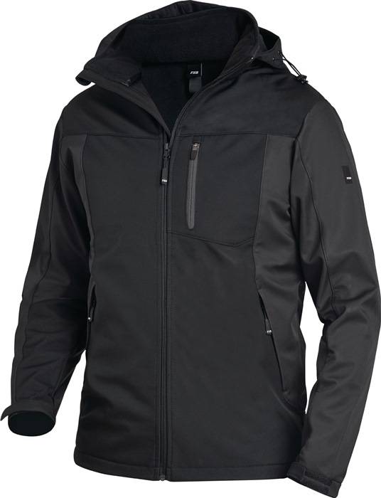 Softshelljacke JANNIK Gr.L anthrazit/schwarz