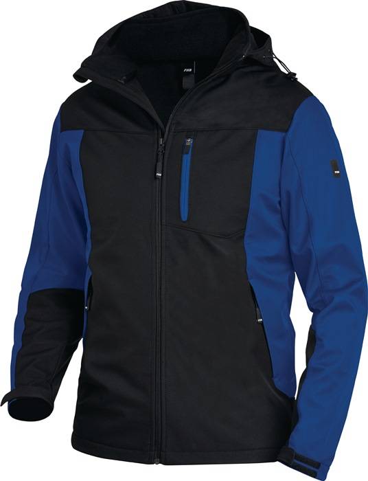 Softshelljacke JANNIK Gr.M royal/schwarz