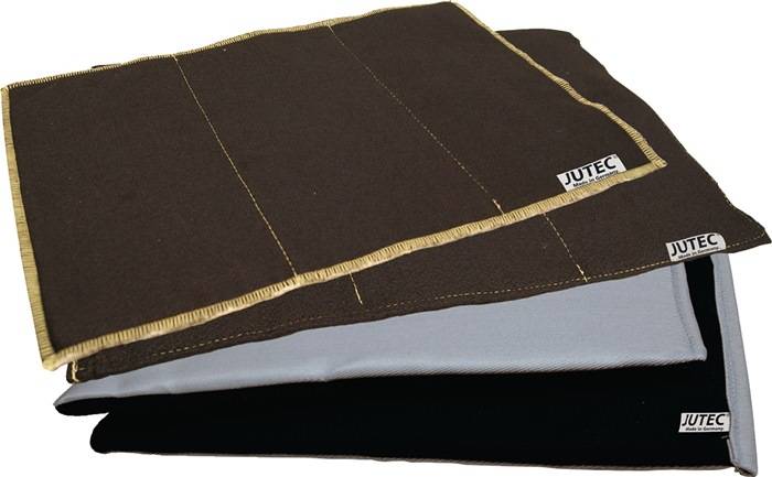 Flammschutzmatte Trockenmatte als Lötunterlage m.Aluverstärk. L330xB500xH5ca.mm