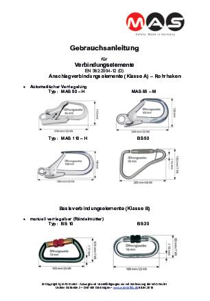 Absturzsicherungsset Bau 6-tlg.MAS