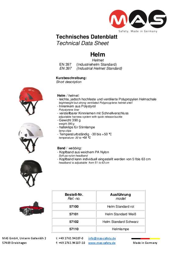 Industriehelm KASK Plasma AQ rot PP EN 397