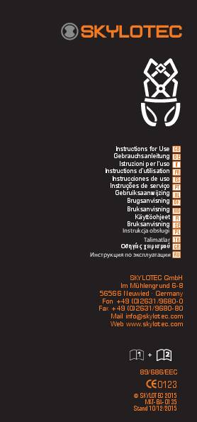 Auffanggurt Ignite Trion EN361:2002 schwarz/orange/anthrazit f.Gr.M/XXL Skylotec