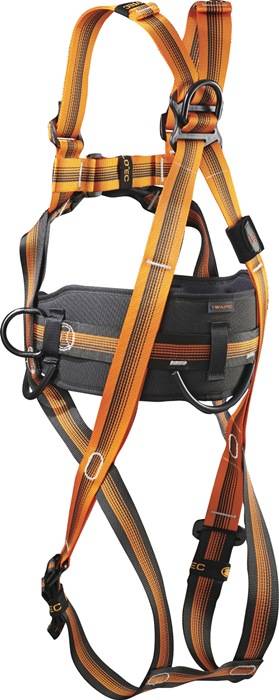 Auffanggurt Falc Stand.EN361:2002,EN358:2018 schwarz/orange/anthrazit f.Gr.M/XXL