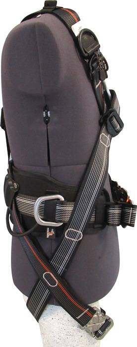 Auffanggurt Ignite Nucleon EN361:2002,EN358:2018 schwarz/orange/anthr.f.Gr.M/XXL