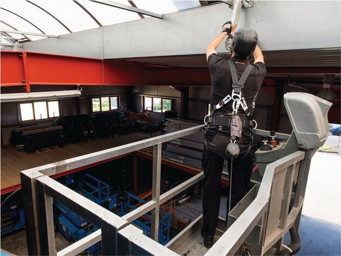 Auffang-Set Platform I EN 354 EN 360:2002 3-tlg.SKYLOTEC