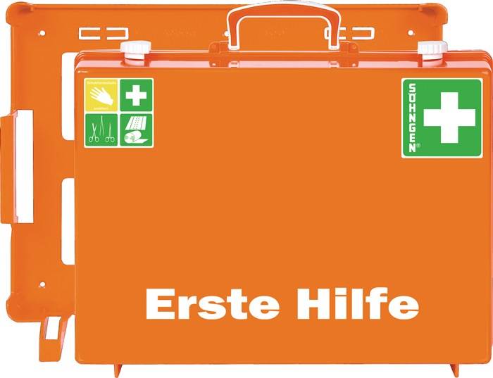 Erste Hilfe Koffer gr.MT-CD B400xH300xT150ca.mm orange SÖHNGEN