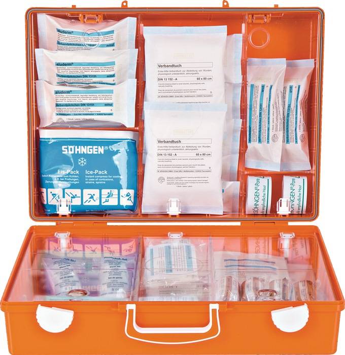 Erste Hilfe Koffer EUROPA II B400xH300xT150ca.mm orange Söhngen