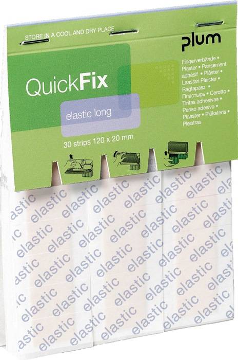 Pflasterstrips QuickFix Fingerverband elastisch Plum