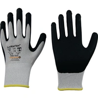 Handschuhe LeikaFlex® Touch 1464 Gr.8 grau/schwarz EN 388 PSA II 12 Handschuhe LeikaFlex® Touch 1464 Gr.8 grau/schwarz EN 388 PSA II 12