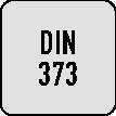 Flachsenker DIN 373 M4 f.Kernloch HSS Z.3 TECWERK