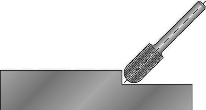 Frässtift WRC D.3mm Kopf-L.14mm Schaft-D.3mm HM Blank Verz.KVZ 4 RUKO